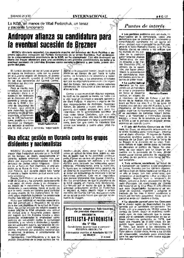 ABC MADRID 29-05-1982 página 21