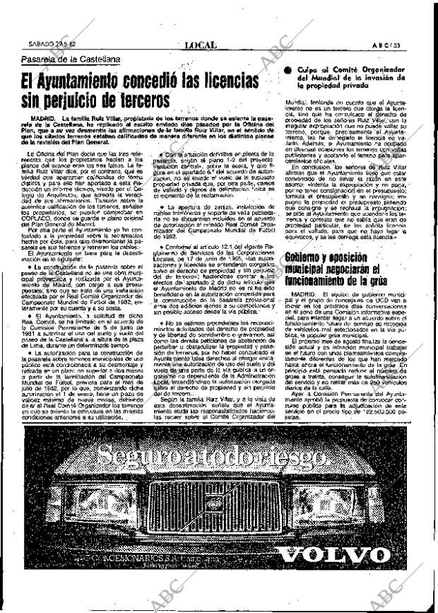 ABC MADRID 29-05-1982 página 33