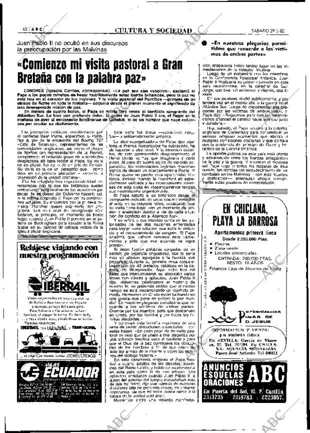 ABC MADRID 29-05-1982 página 42