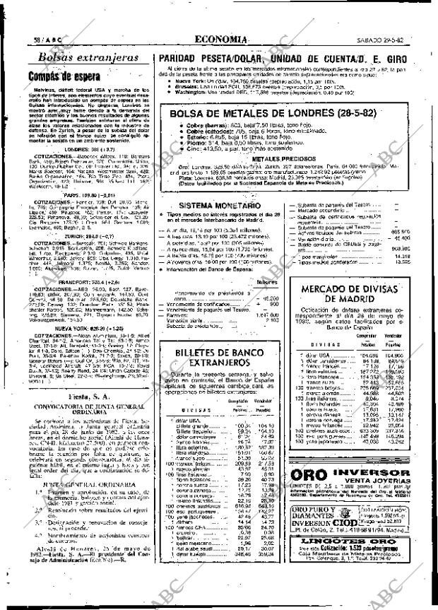 ABC MADRID 29-05-1982 página 70