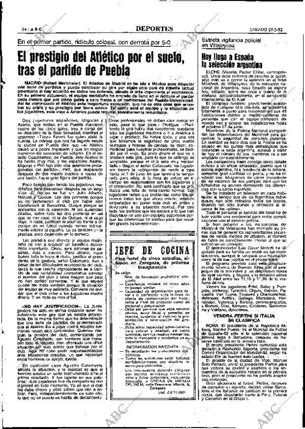 ABC MADRID 29-05-1982 página 76