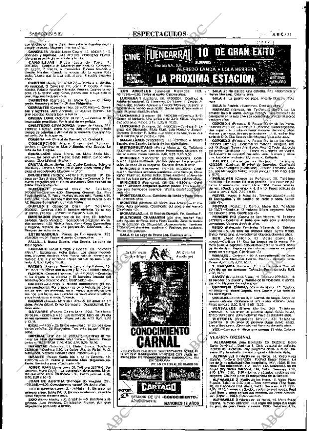 ABC MADRID 29-05-1982 página 83