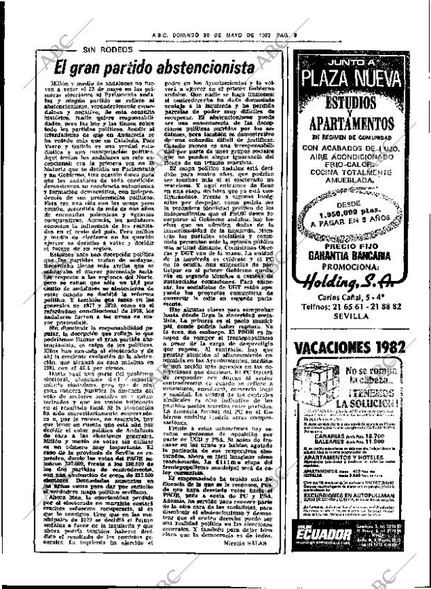 ABC SEVILLA 30-05-1982 página 27