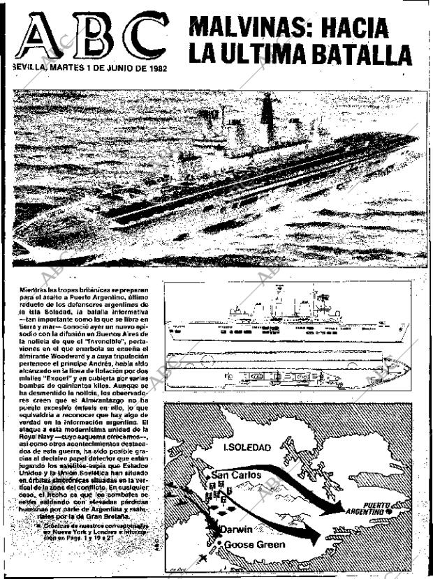 ABC SEVILLA 01-06-1982 página 1