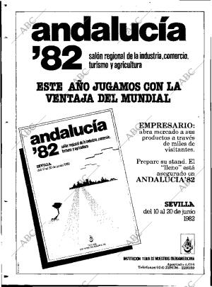 ABC SEVILLA 01-06-1982 página 134