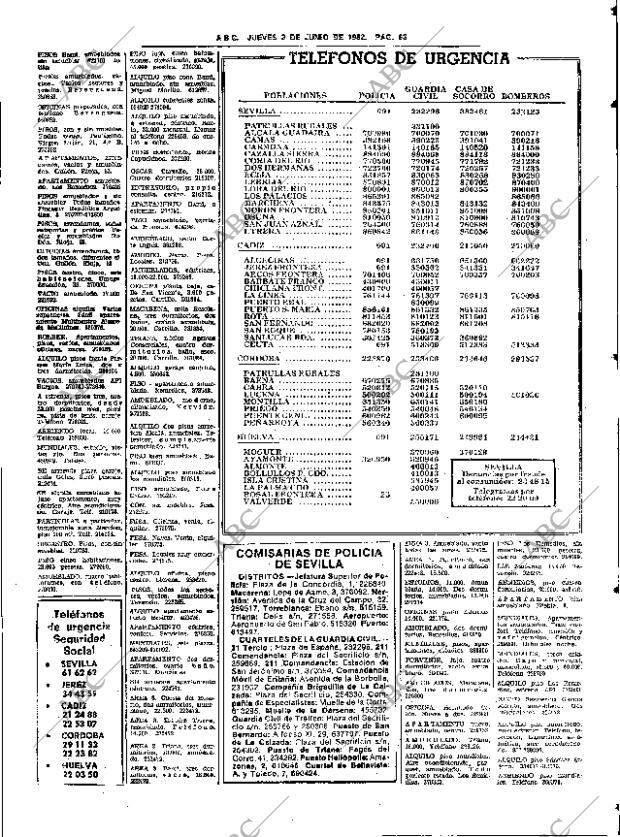 ABC SEVILLA 03-06-1982 página 77