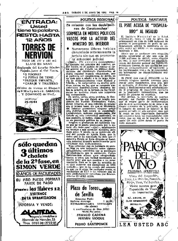 ABC SEVILLA 05-06-1982 página 28