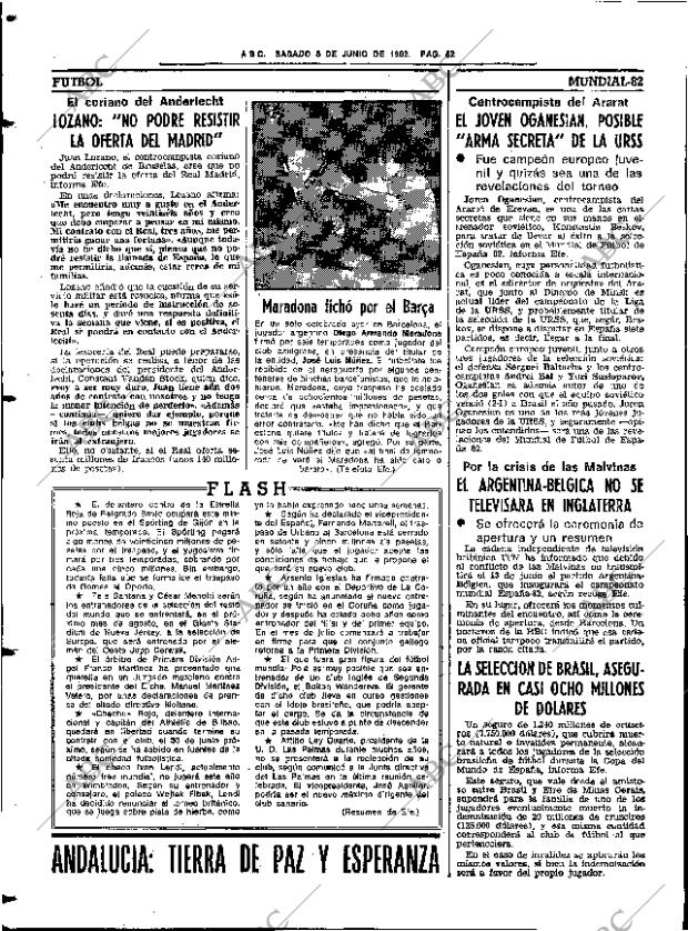 ABC SEVILLA 05-06-1982 página 64