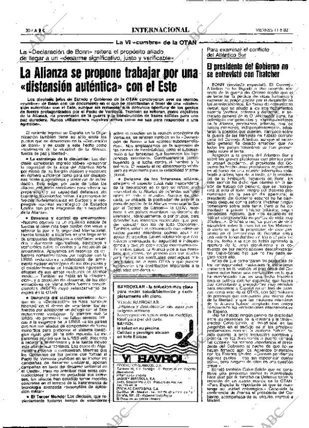 ABC MADRID 11-06-1982 página 20