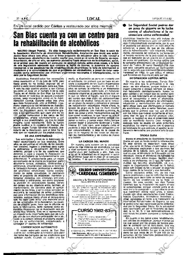 ABC MADRID 11-06-1982 página 32