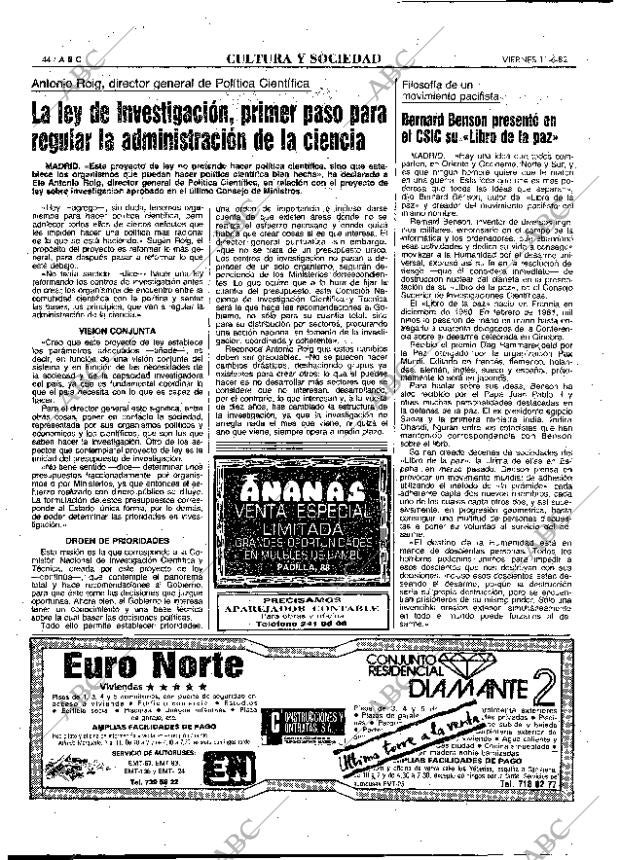 ABC MADRID 11-06-1982 página 44