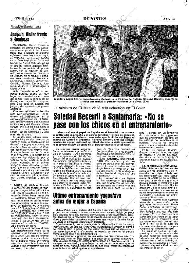 ABC MADRID 11-06-1982 página 63