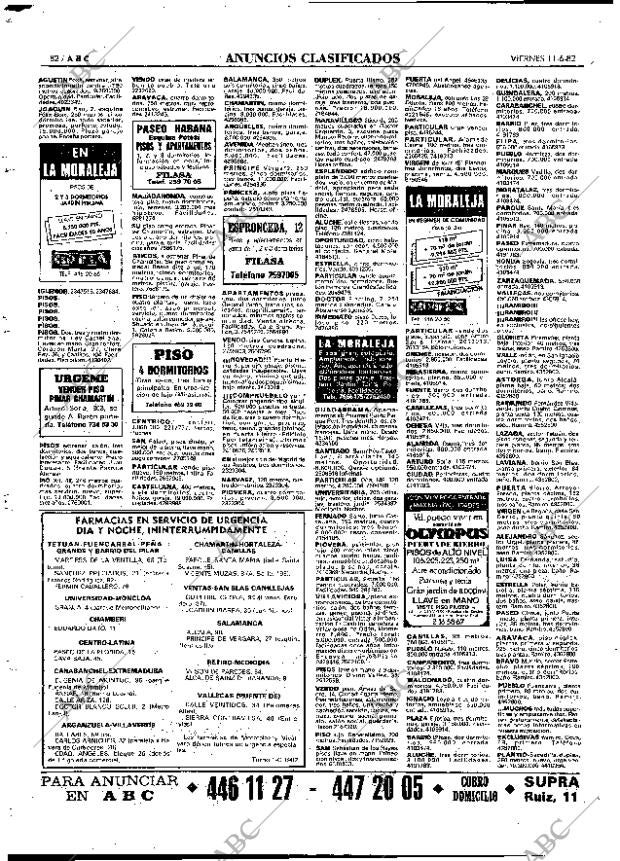 ABC MADRID 11-06-1982 página 82