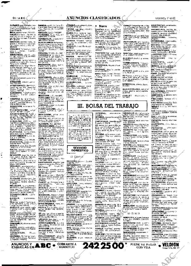 ABC MADRID 11-06-1982 página 84