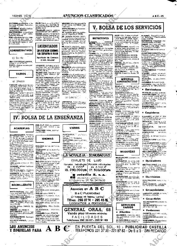 ABC MADRID 11-06-1982 página 85