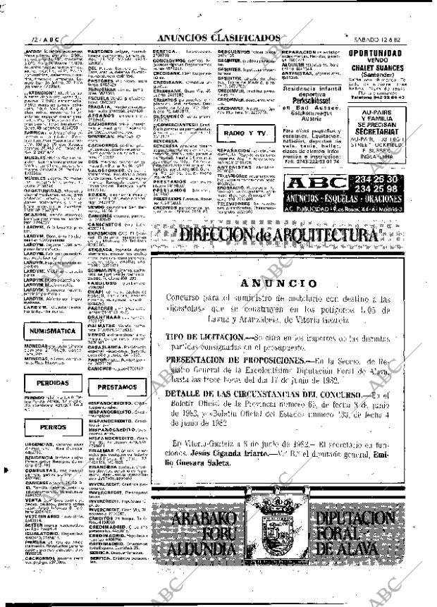 ABC MADRID 12-06-1982 página 84