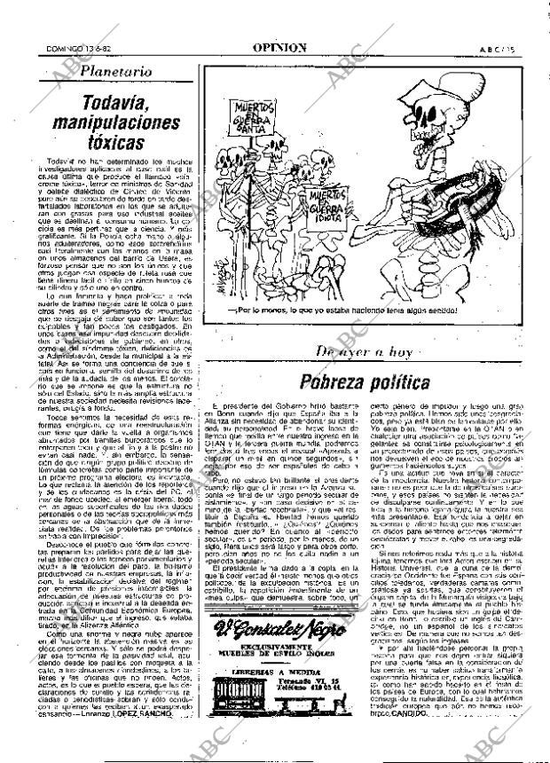ABC MADRID 13-06-1982 página 15