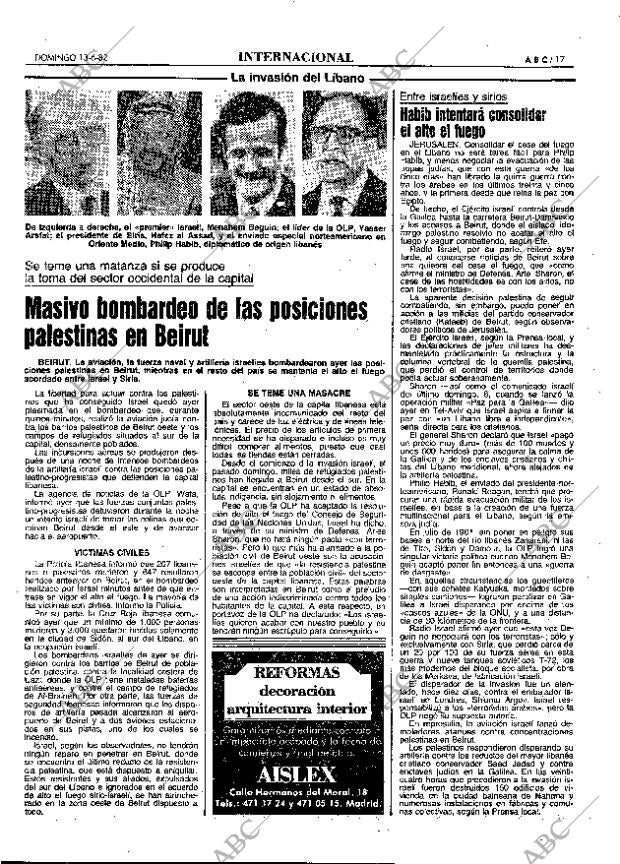 ABC MADRID 13-06-1982 página 17
