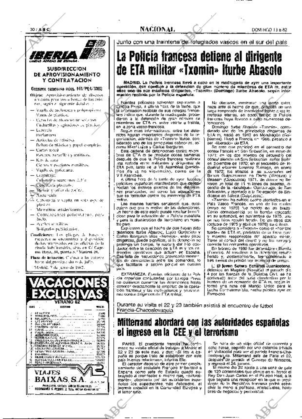 ABC MADRID 13-06-1982 página 30