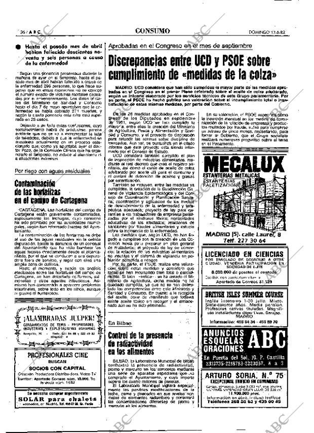ABC MADRID 13-06-1982 página 36