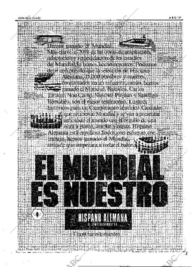 ABC MADRID 13-06-1982 página 37