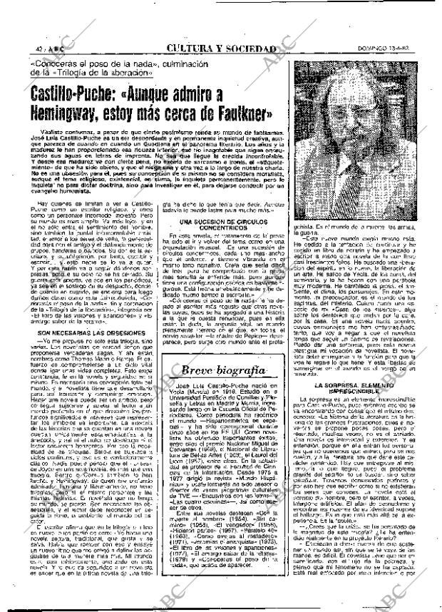 ABC MADRID 13-06-1982 página 42