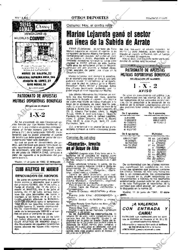 ABC MADRID 13-06-1982 página 62