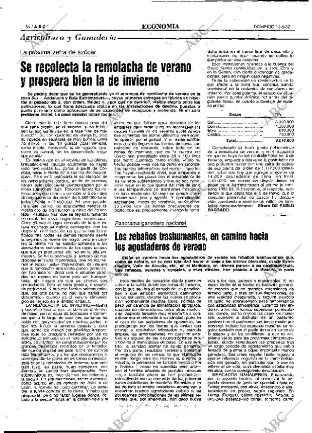 ABC MADRID 13-06-1982 página 70