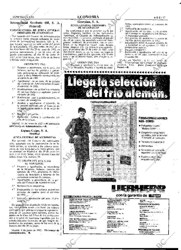ABC MADRID 13-06-1982 página 73