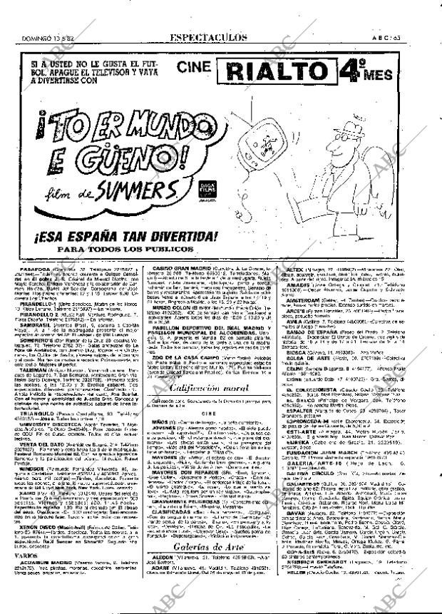 ABC MADRID 13-06-1982 página 81