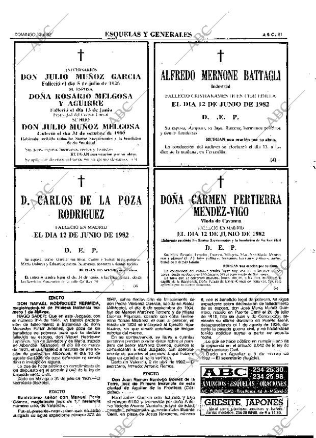 ABC MADRID 13-06-1982 página 97