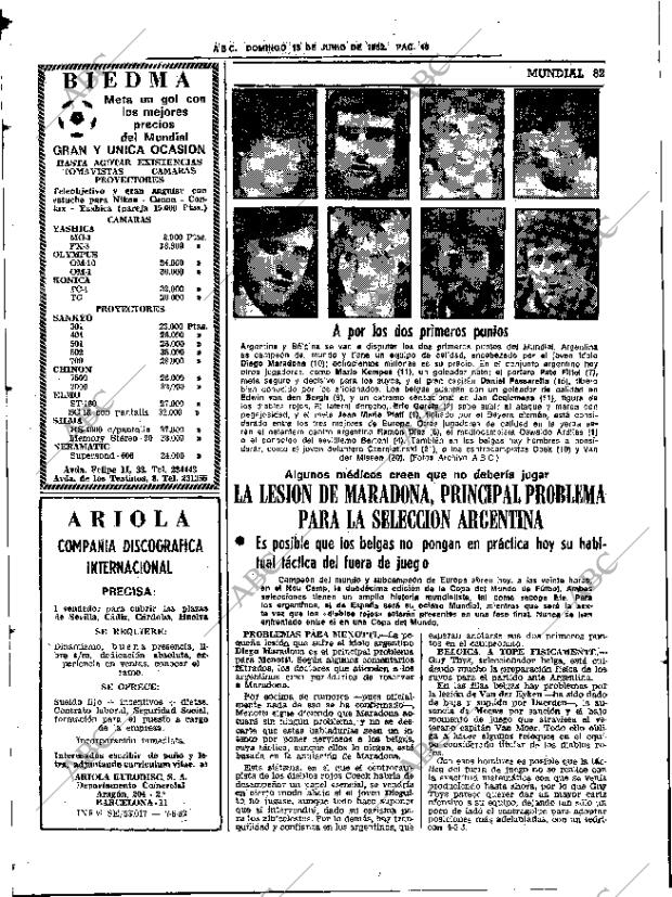 ABC SEVILLA 13-06-1982 página 64