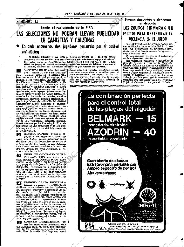 ABC SEVILLA 13-06-1982 página 73