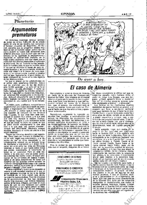 ABC MADRID 14-06-1982 página 19