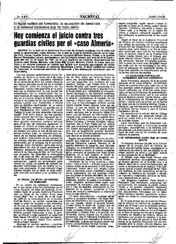 ABC MADRID 14-06-1982 página 24