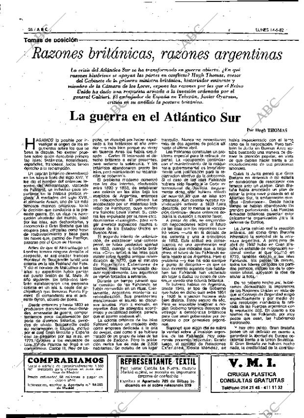 ABC MADRID 14-06-1982 página 26