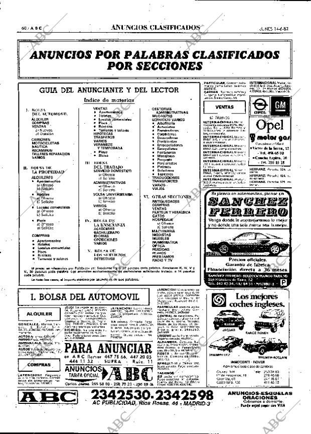 ABC MADRID 14-06-1982 página 76