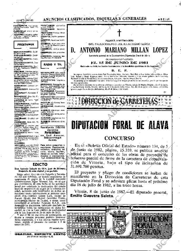 ABC MADRID 14-06-1982 página 85