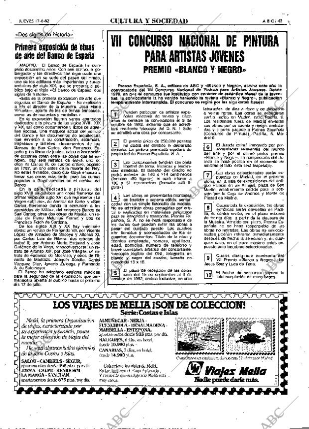 ABC MADRID 17-06-1982 página 43