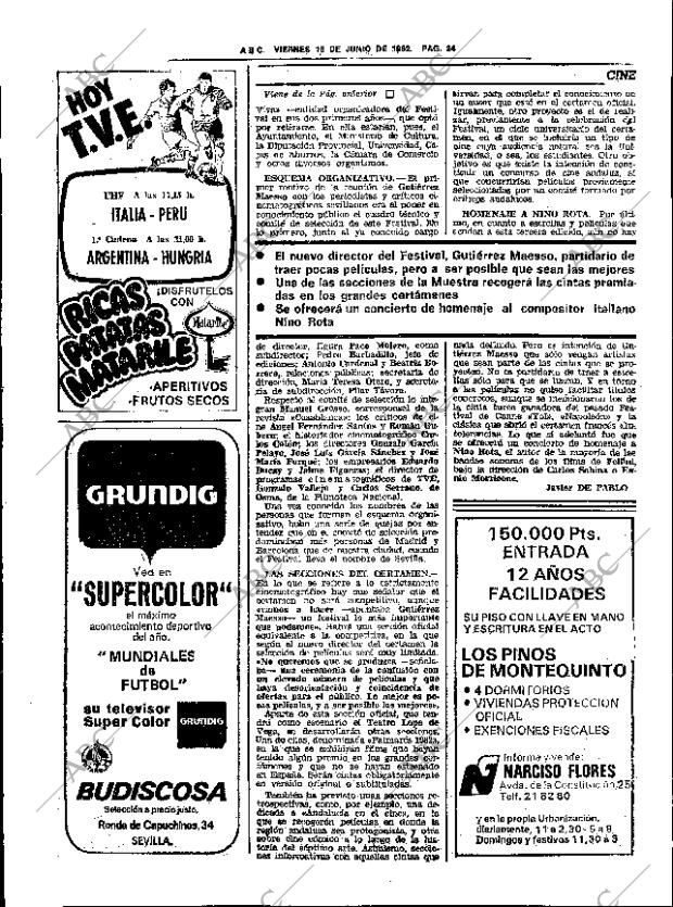ABC SEVILLA 18-06-1982 página 44