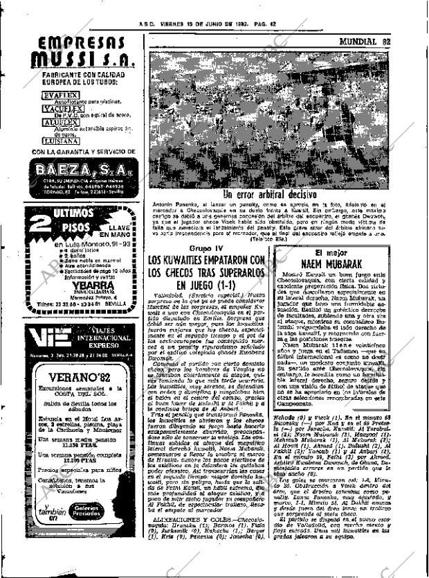 ABC SEVILLA 18-06-1982 página 62