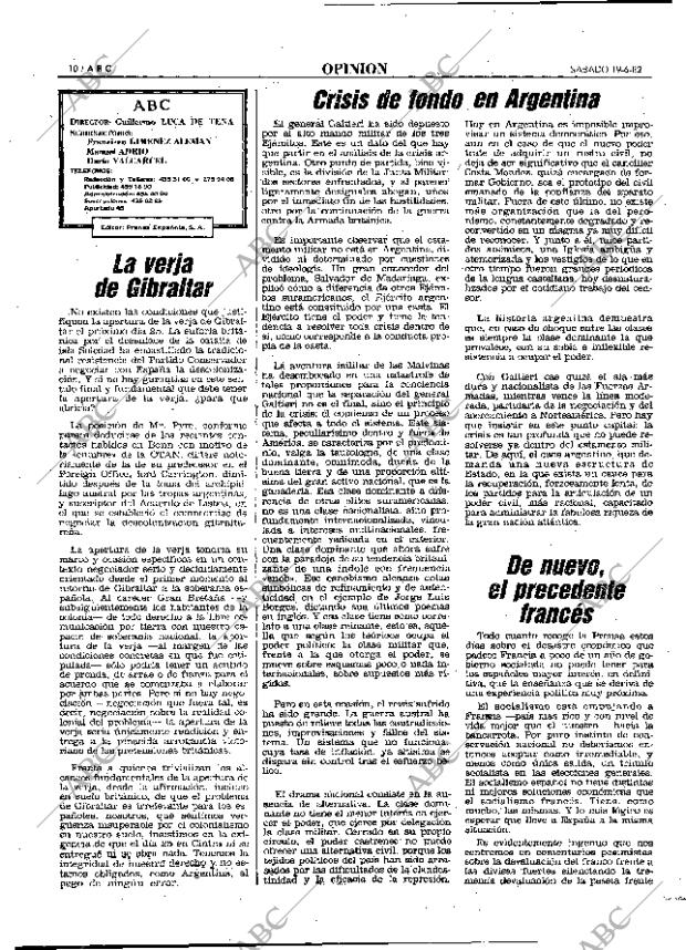 ABC MADRID 19-06-1982 página 10