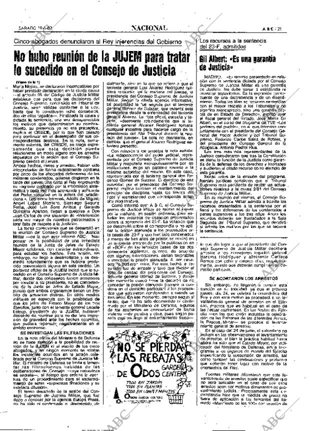 ABC MADRID 19-06-1982 página 21