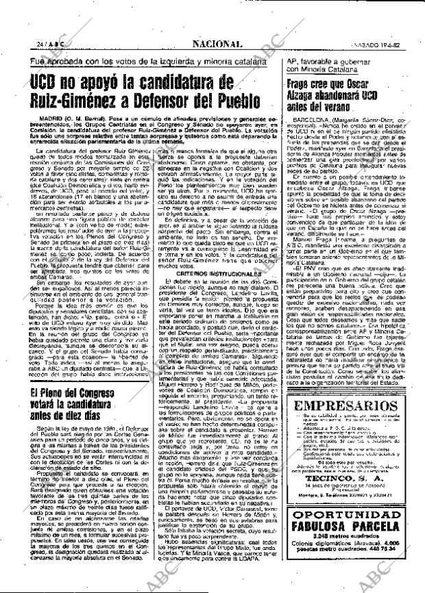 ABC MADRID 19-06-1982 página 24