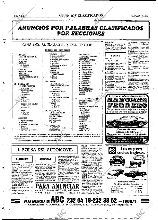 ABC MADRID 19-06-1982 página 68