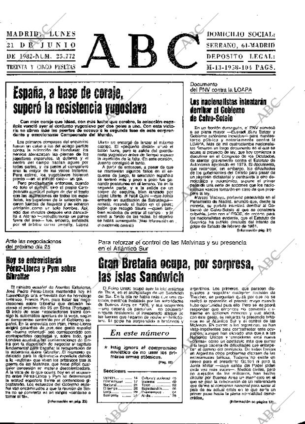 ABC MADRID 21-06-1982 página 13