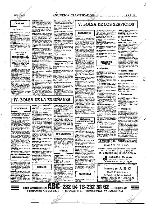 ABC MADRID 21-06-1982 página 87