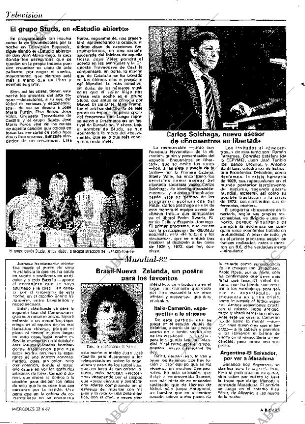 ABC MADRID 23-06-1982 página 101