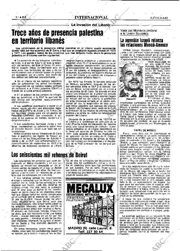 ABC MADRID 24-06-1982 página 18