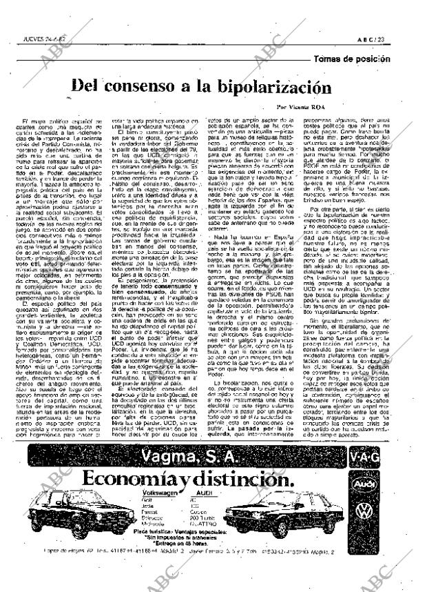 ABC MADRID 24-06-1982 página 23